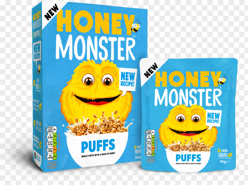 Breakfast Cereal Honey Monster Puffs Pmp ?1.99 Food PNG