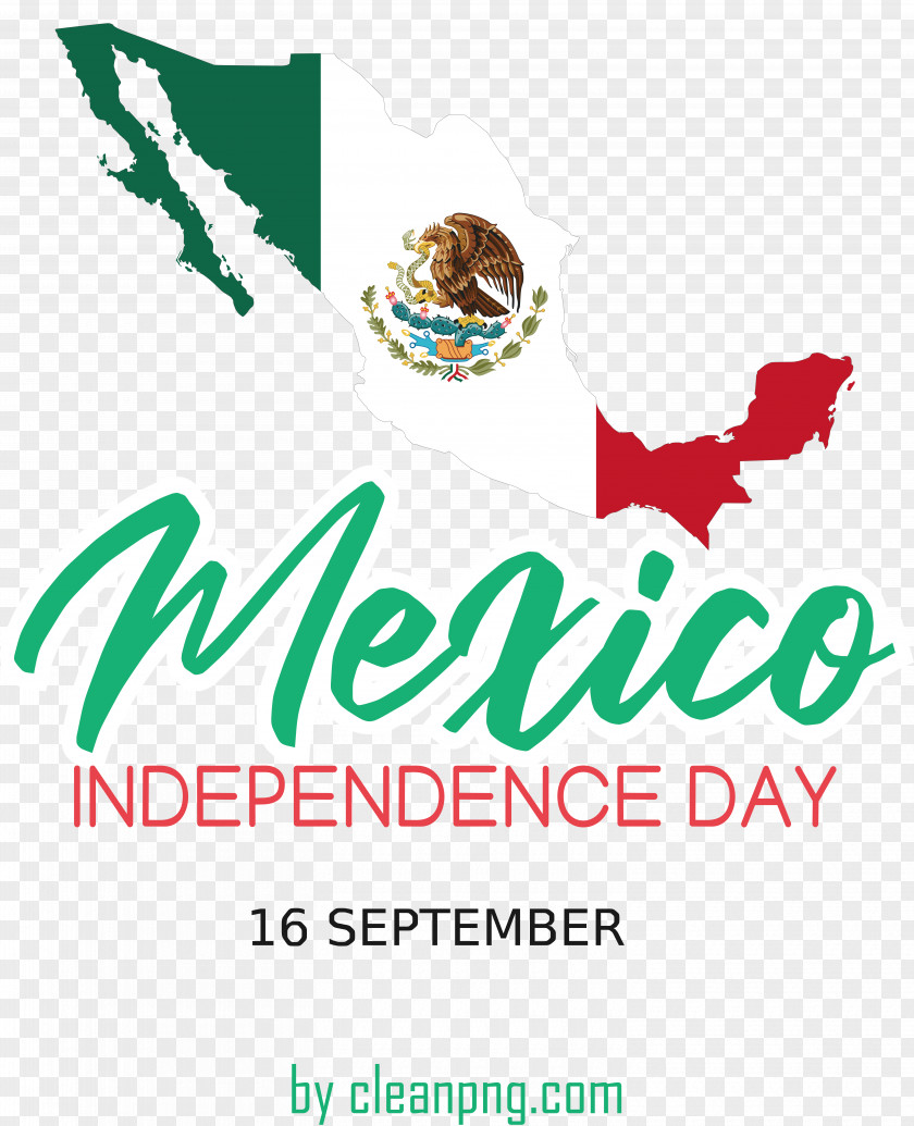 Logo Mexico Flag Text PNG