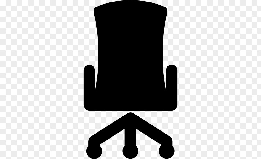 Seat Swivel Chair Font Awesome PNG