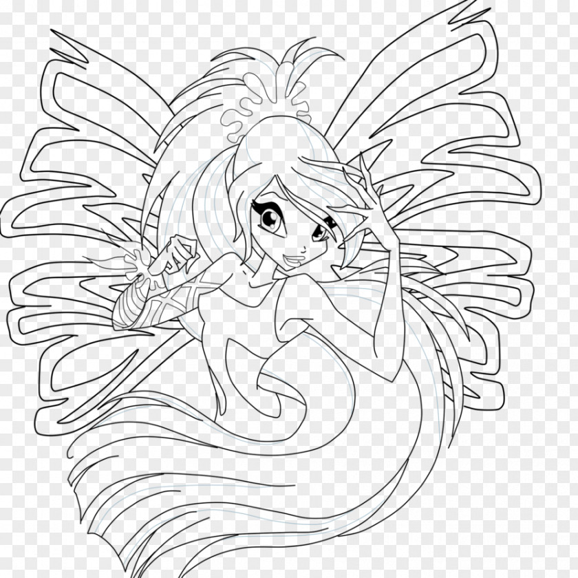 Winx Club Roxy Bloom Stella Flora Tecna PNG