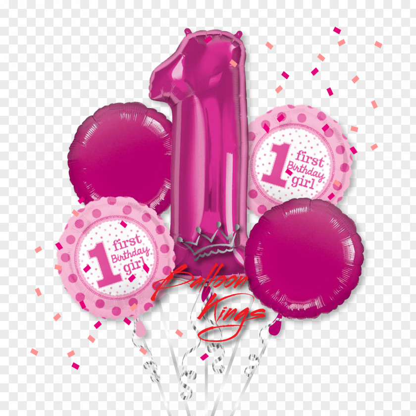 Balloon Birthday Cake Party Flower Bouquet PNG