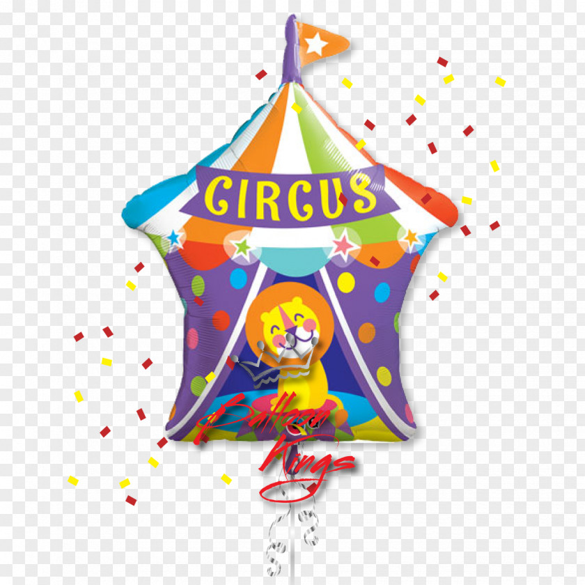 Balloon Stars Foil Birthday Party Circus PNG