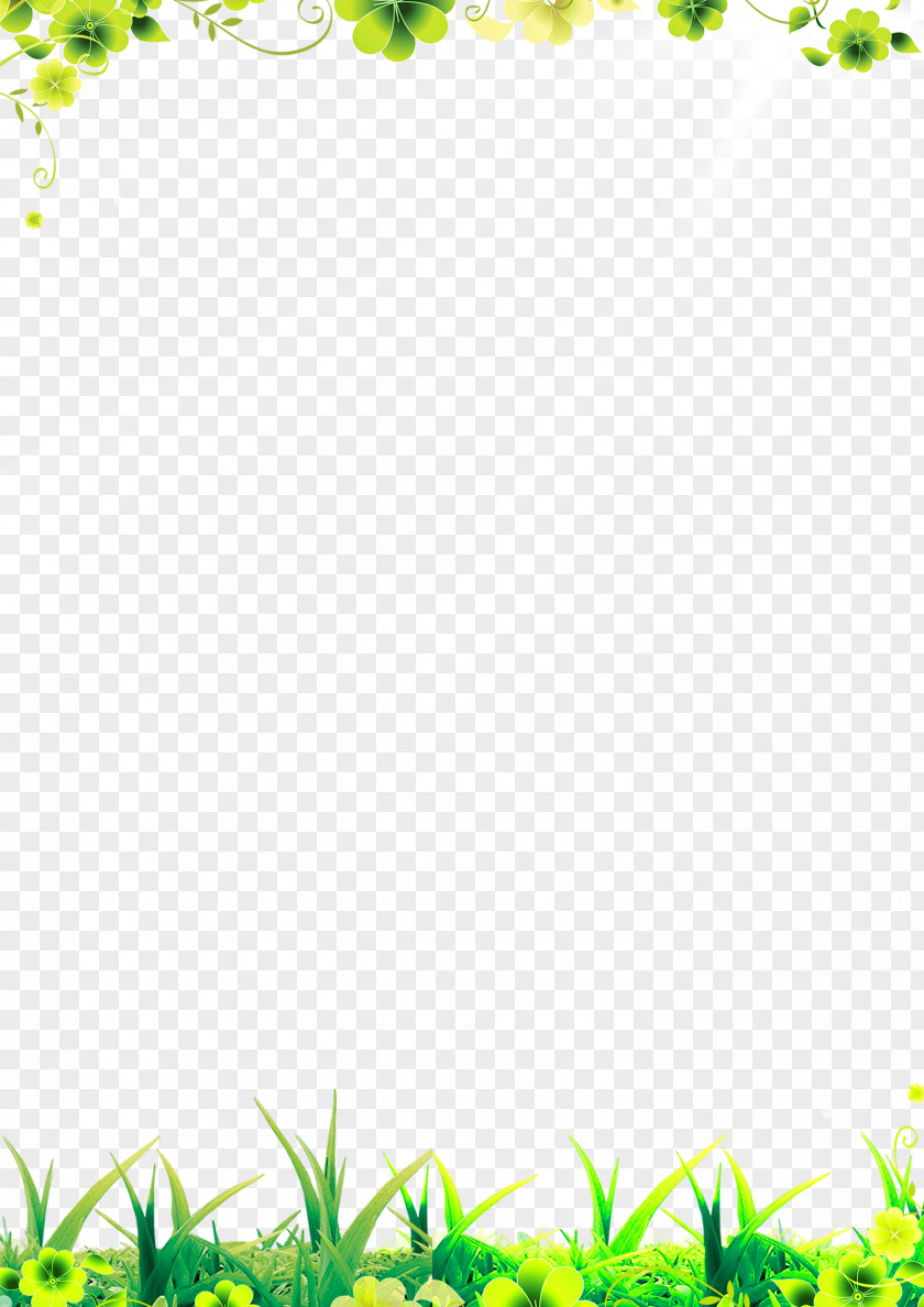 Four Leaf Clover Background Pattern Four-leaf Download PNG