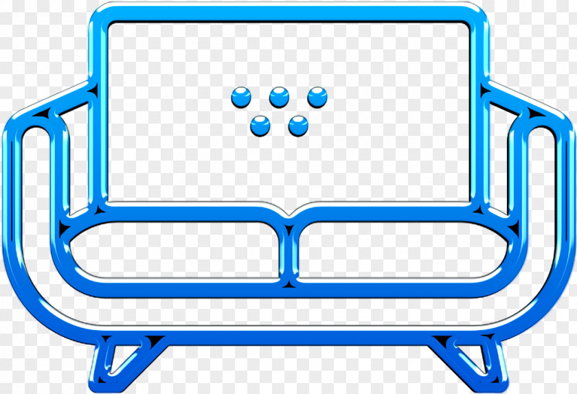 Household Set Icon Couch PNG