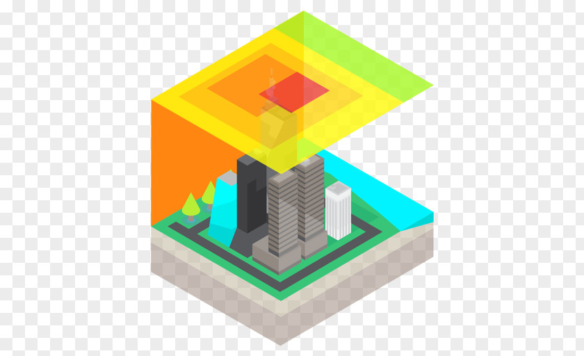 Microclimate Urban Heat Island City Area PNG