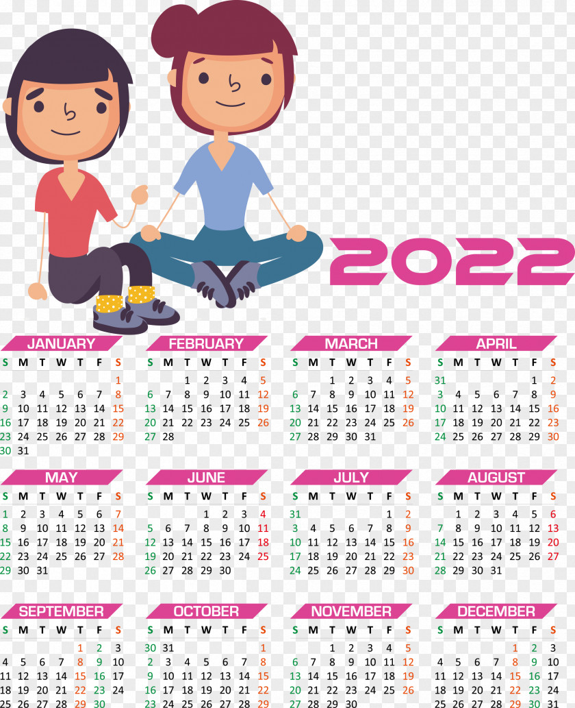 2022 Calendar Year 2022 Calendar Yearly 2022 Calendar PNG