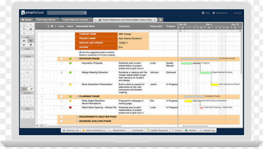 Chart Templates Deliverable Computer Program Template Project Management Milestone PNG