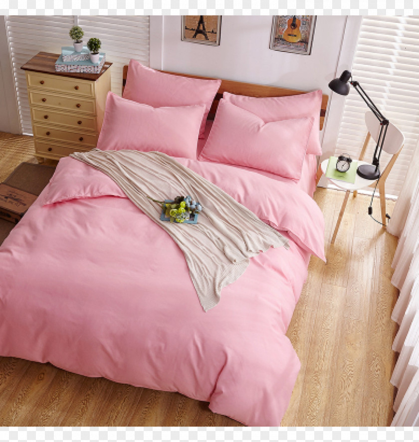 Dormitory Bed Sheets Frame Mattress Bedroom Pillow PNG