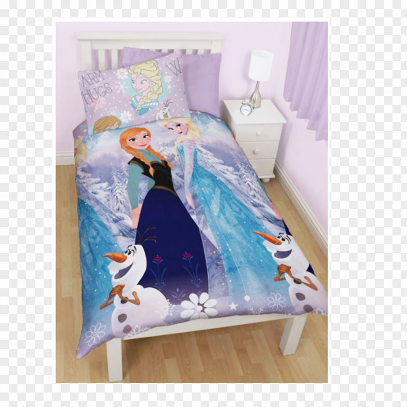 Elsa Olaf Anna Parure De Lit Bed Sheets PNG