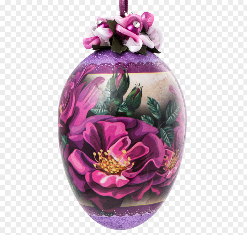 Folia Christmas Ornament Vase PNG