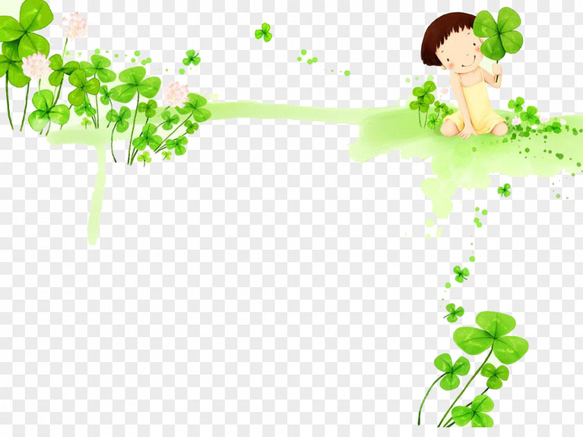 Green Background Infant Childhood Drawing Illustration PNG