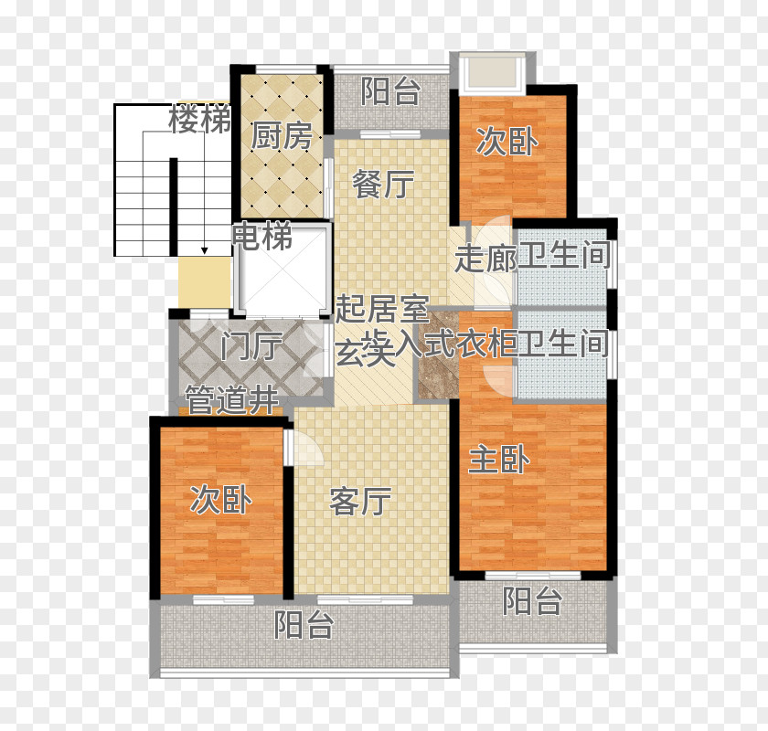 Huxing Floor Plan Product Design Square Meter Angle PNG