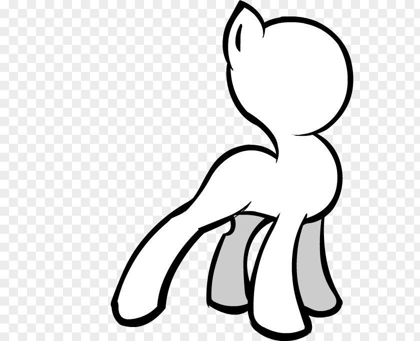 Pony My Little Pinkie Pie Drawing Template PNG