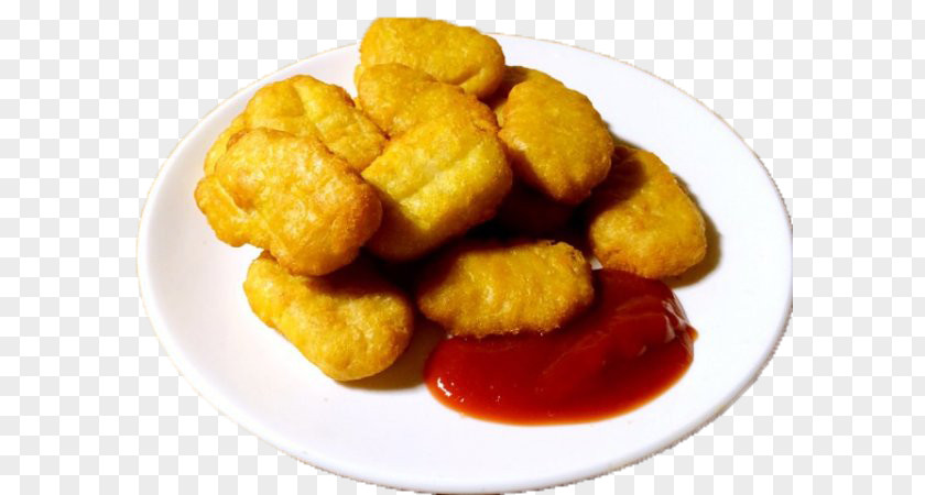 A Fried Chicken Pieces In Tomato Sauce McDonalds McNuggets Nugget Buffalo Wing PNG