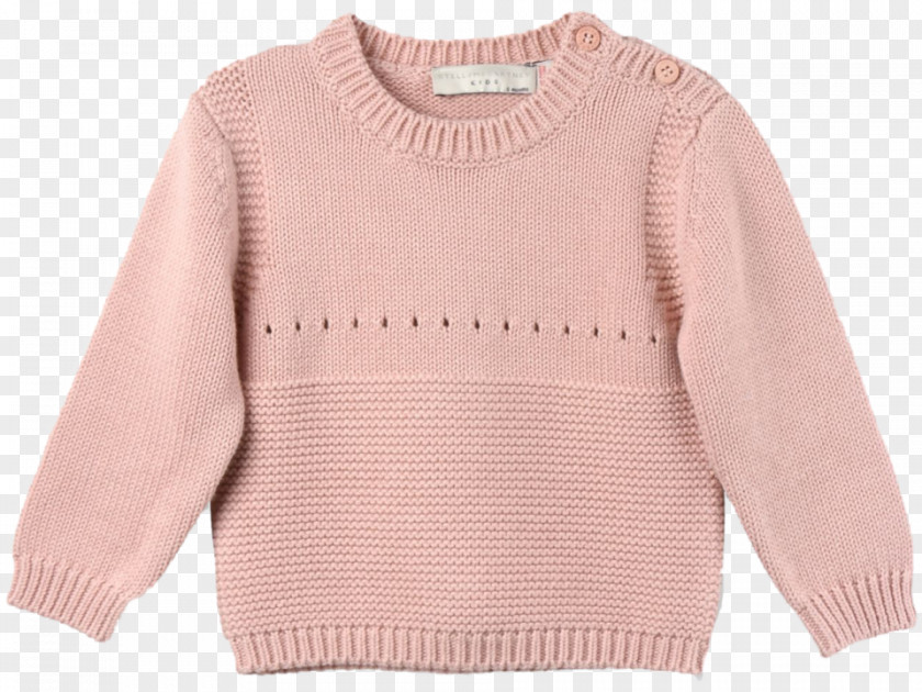 Baby Jumper Sweater Shoulder Pink M Sleeve RTV PNG