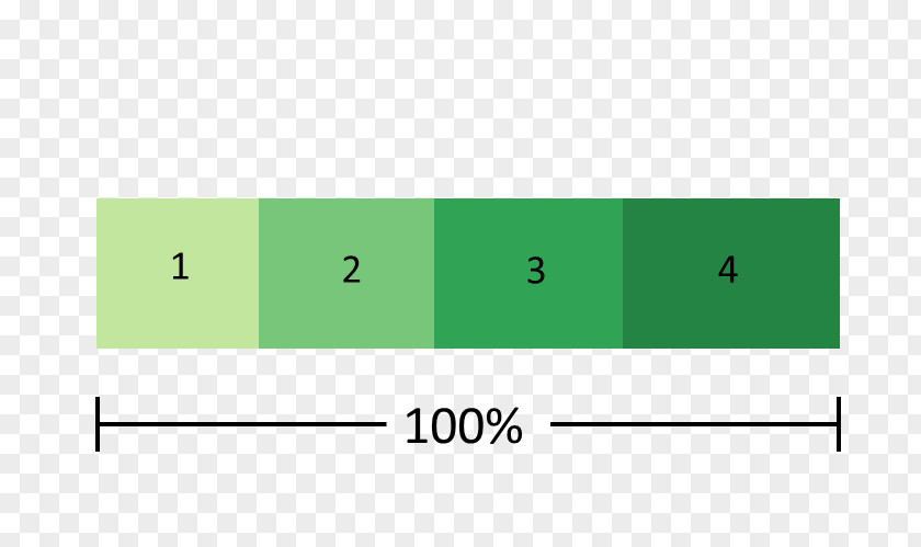 Horizontal Bar Line Point Green PNG