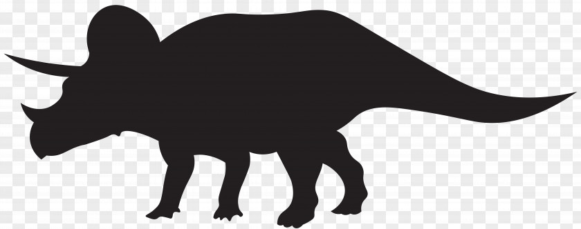 Dinosaur Vector Triceratops Spinosaurus Tyrannosaurus Silhouette PNG