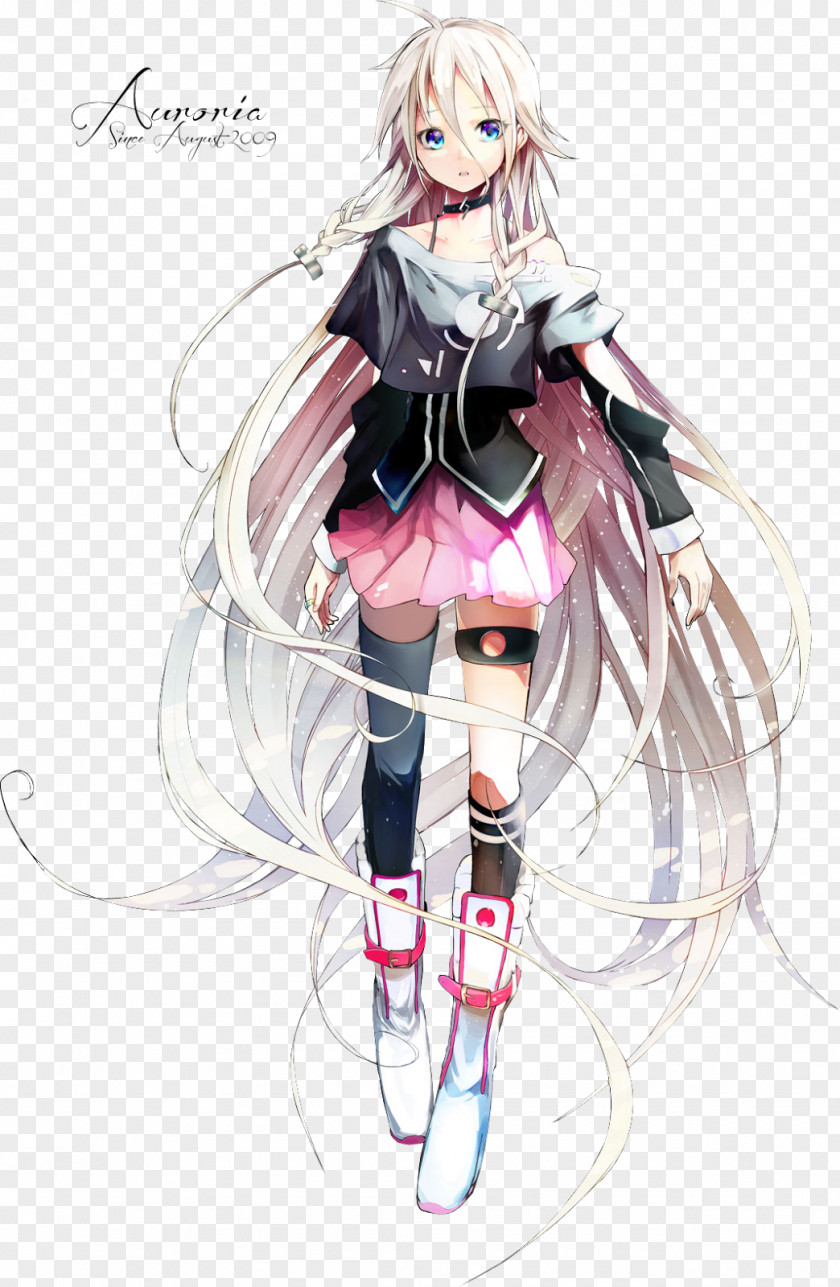 Hatsune Miku Vocaloid IA Character Art PNG