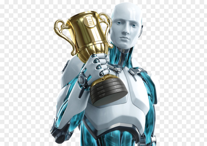 Human Robot ESET Internet Security NOD32 Antivirus Software Computer PNG