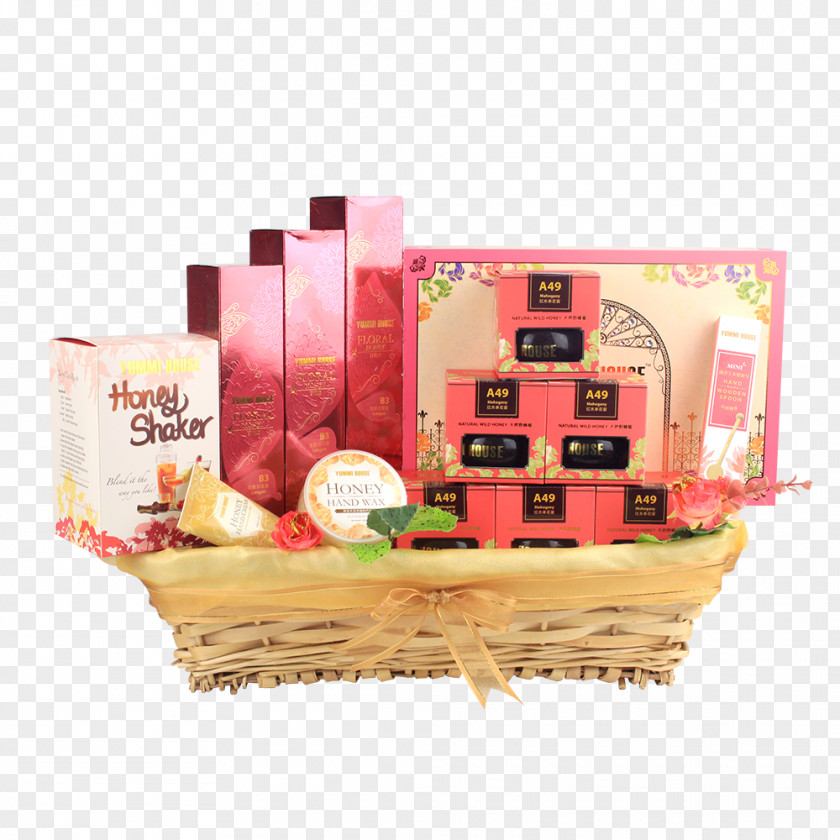 Longgan Food Gift Baskets Hamper PNG