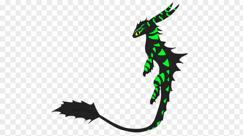 Night Fury Seahorse Dragon Line Clip Art PNG