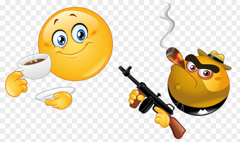 Smiley Emoticon Gangster Clip Art PNG