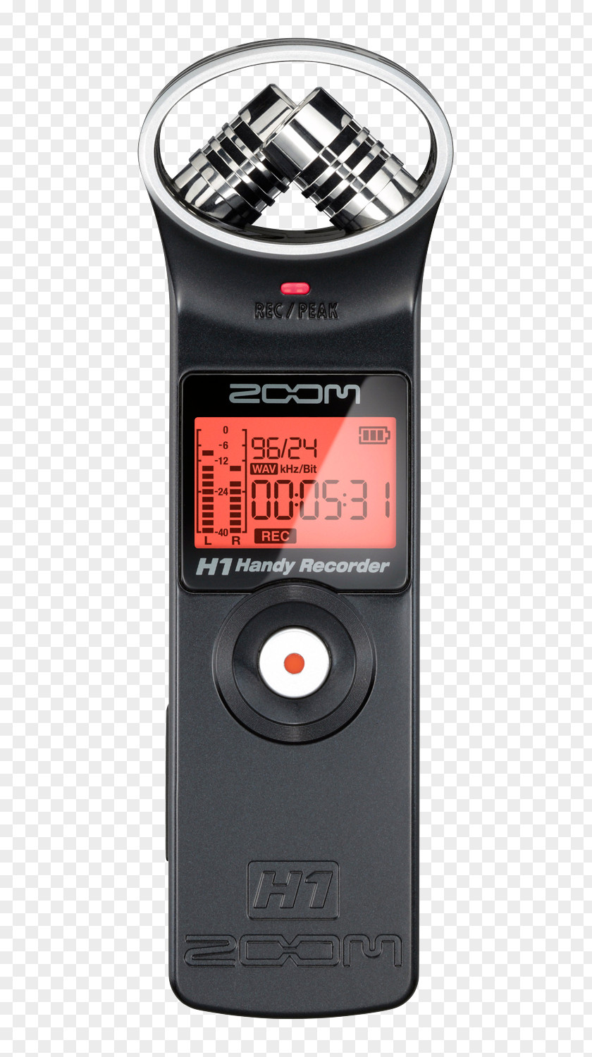 Video Recorder Microphone Zoom Corporation H2 Handy Sound Recording And Reproduction Stereophonic PNG