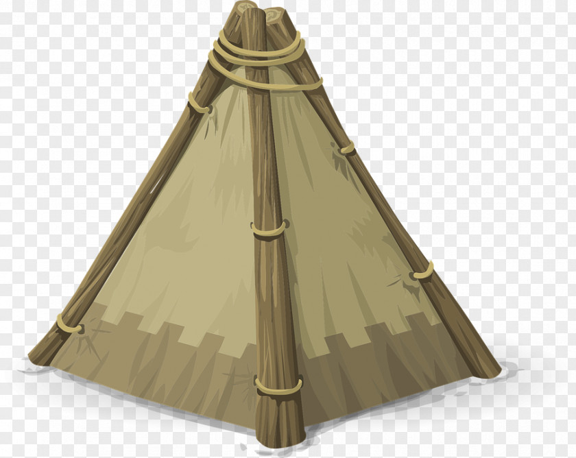 Campsite Tent Tipi Clip Art PNG