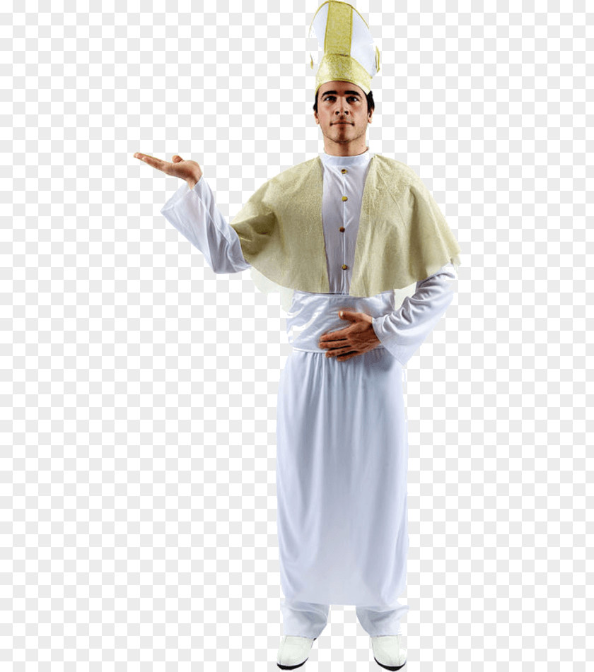 Pope Francis Costume Party Sacred Clothing PNG