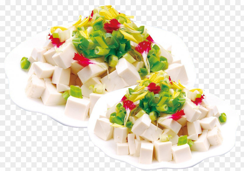 Shallot Mix Tofu Vegetable Vegetarian Cuisine Japchae Allium Fistulosum PNG