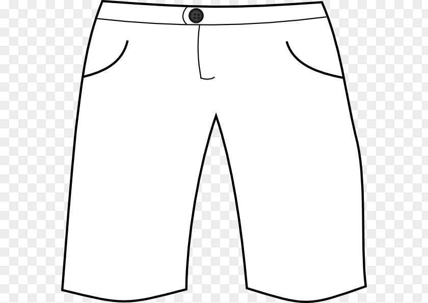Shorts Cliparts T-shirt Pants White Clip Art PNG