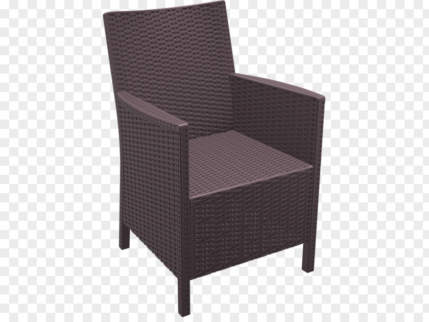 Table Chair Garden Furniture Rattan PNG