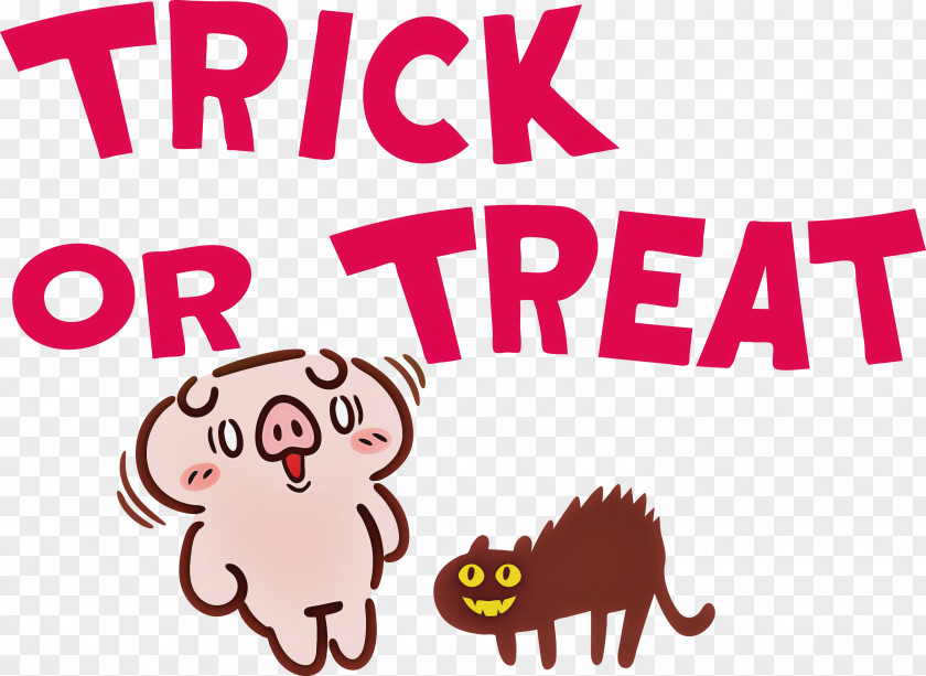 TRICK OR TREAT Halloween PNG