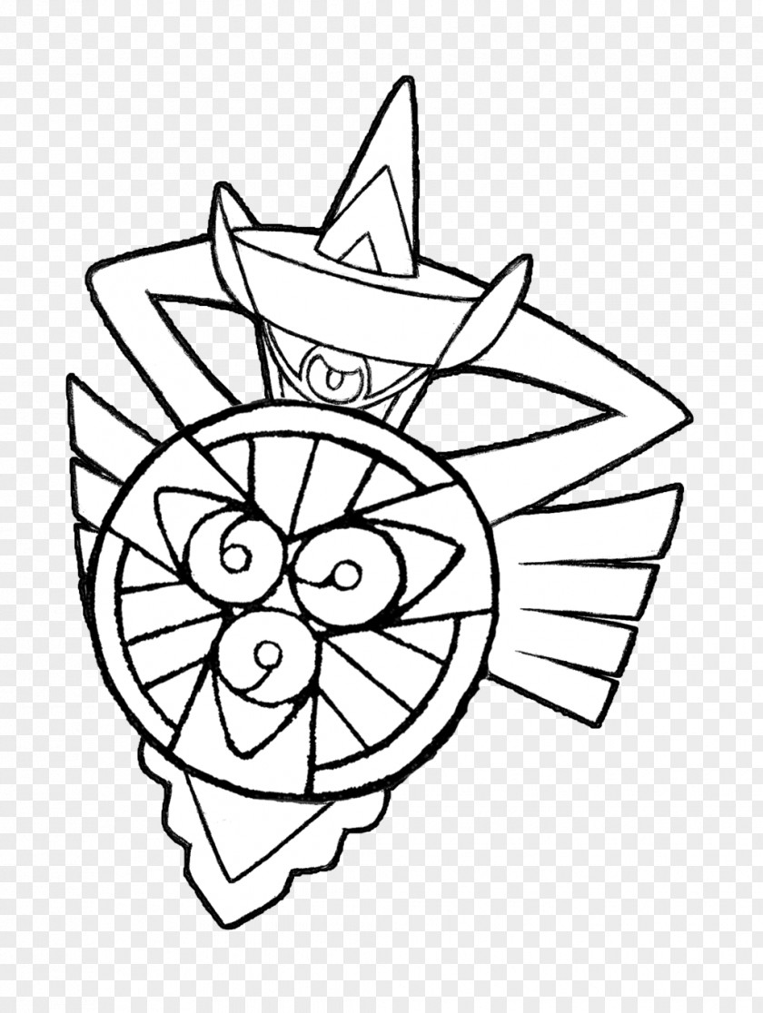 Doctor Strange Shield Line Art Black And White Drawing Coloring Book Image PNG