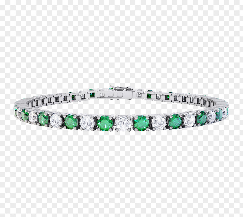 Emerald Ruby Colored Gold Bracelet Diamond Jewellery PNG