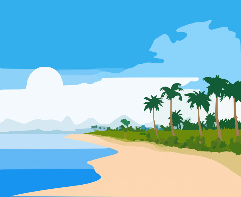 Hospitality Management Cliparts Hawaiian Beaches Sandy Beach Florida Shore Clip Art PNG