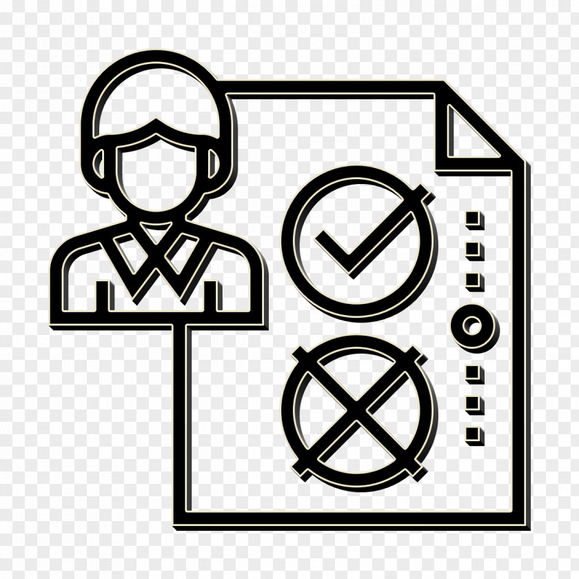 Line Art Communication Customer Satisfaction Icon PNG