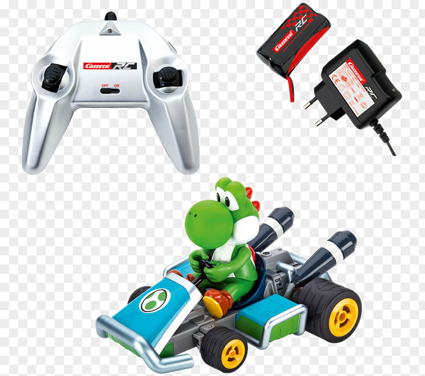 Mario Carrera Kart 7 Yoshi & RC Cart 162060 PNG