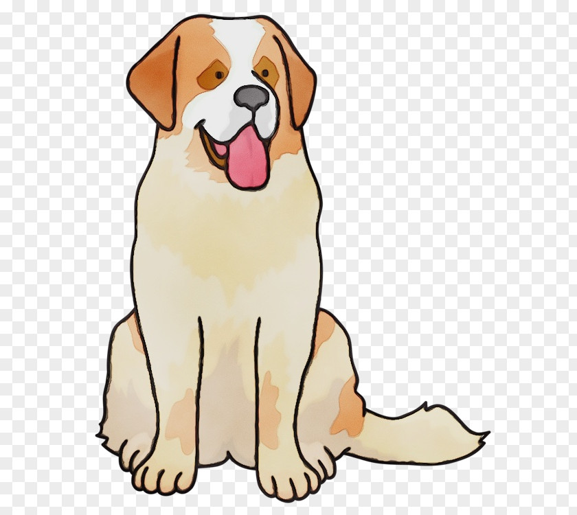 Puppy Love Animal Figure Watercolor PNG