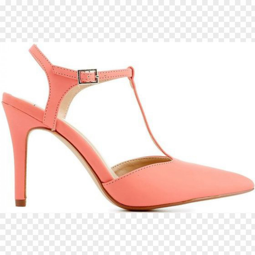 Sandal Heel Pink M PNG