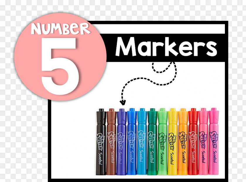 Staples Mr. Sketch Marker Pen Writing Implement Brand Font PNG