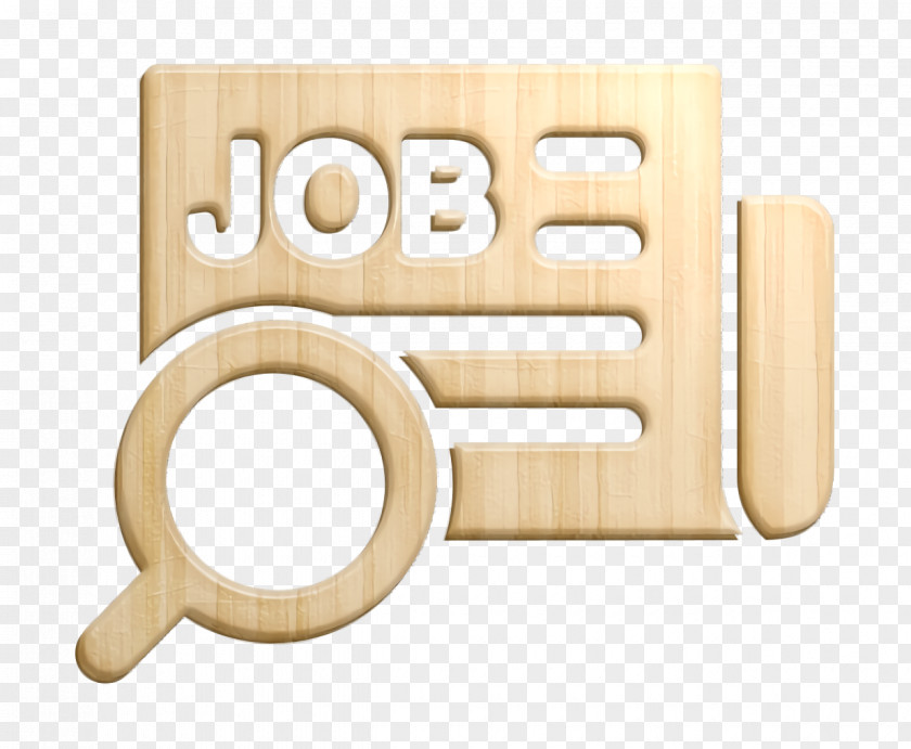 Job Search In Newspapers Icon Interface PNG