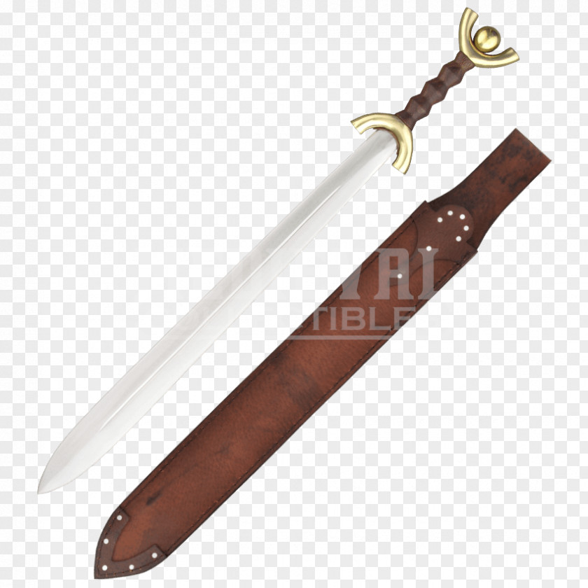 Medieval Sword Bowie Knife Scabbard Machete Dagger Sabre PNG