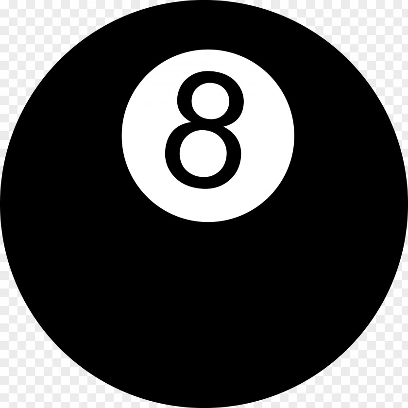 Number 8 T-shirt Icon Eight-ball Pool PNG