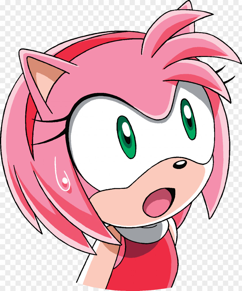 Surprise Amy Rose Sonic The Hedgehog & Sega All-Stars Racing Unleashed Free Riders PNG