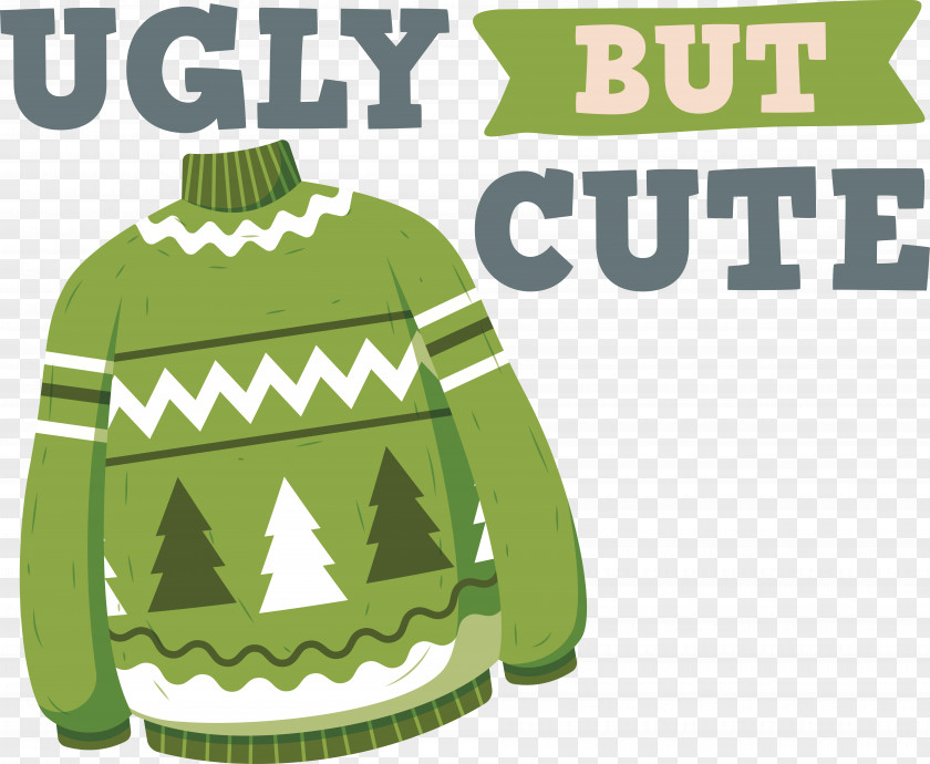 Ugly Sweater Cute Sweater Ugly Sweater Party Winter Christmas PNG