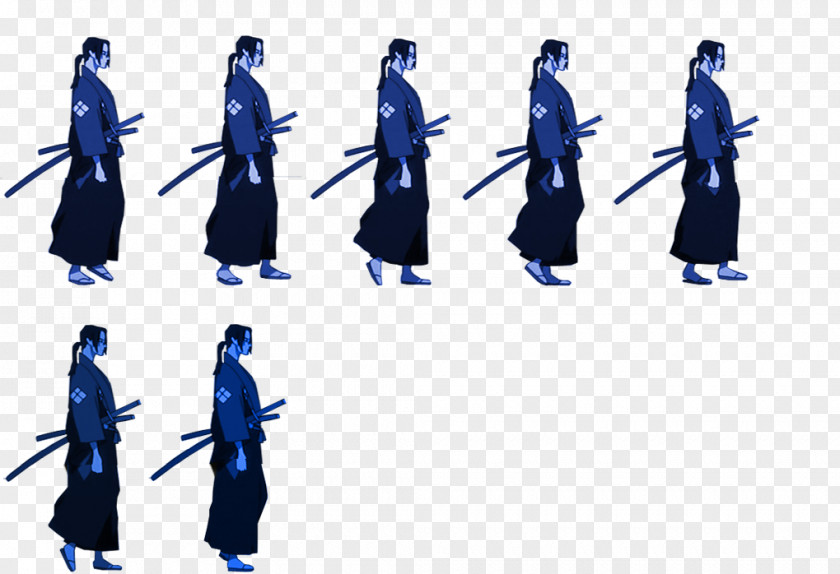 Unity 2d Samurai Shodown Pixel Art Sprite PNG