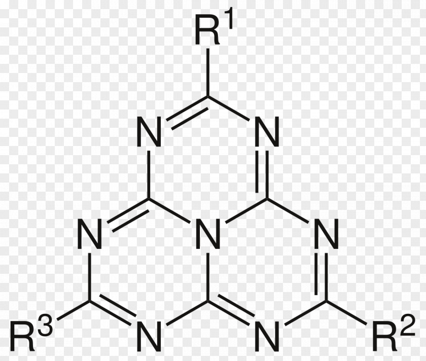 Heptazine Chemistry Triazine Molecule Chemical Compound PNG