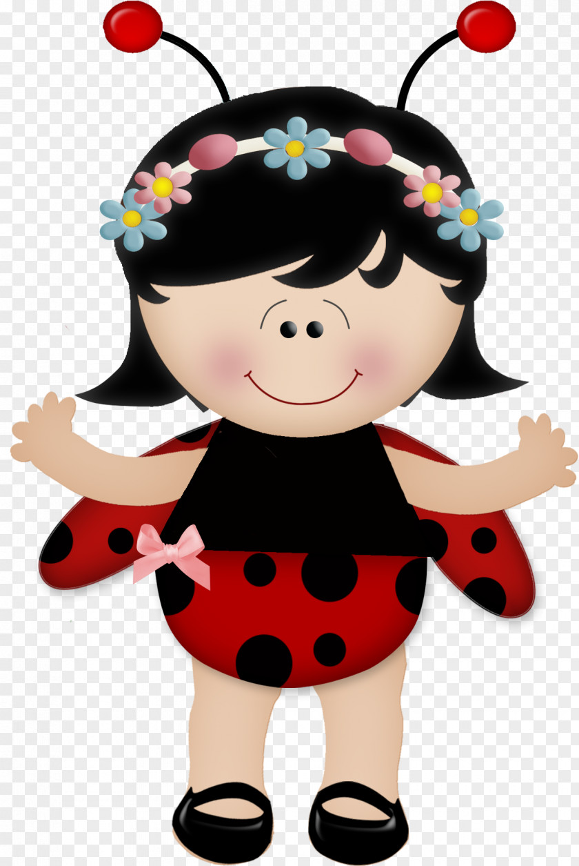 Polka Dot Black Hair PNG