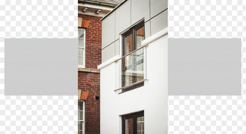 Glass Building Window Balcony Facade Apartment House PNG